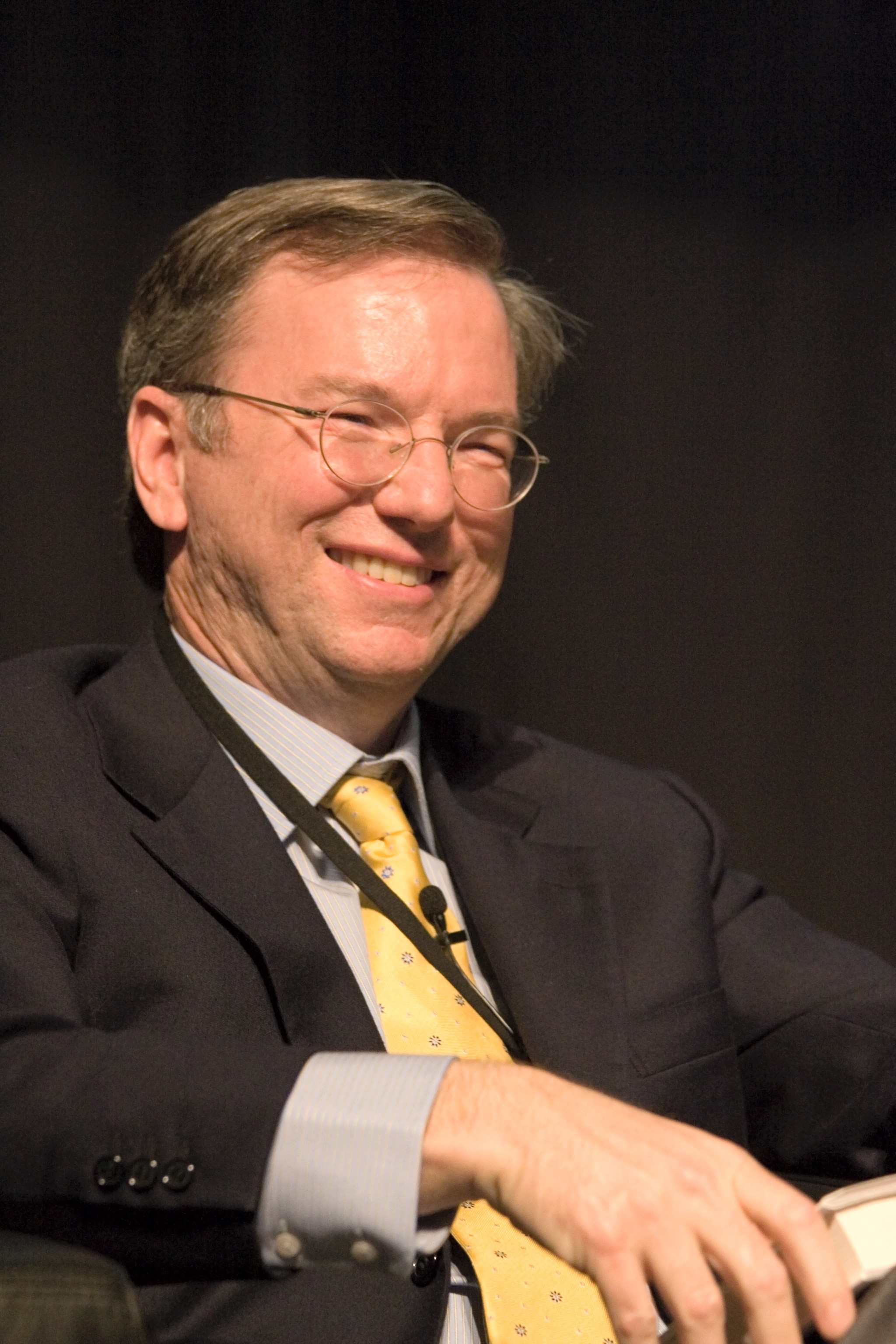 Portrait d'Eric Schmidt, ancien CEO de Google