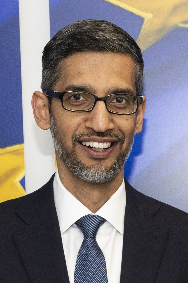 Sundar Pichai, directeur général de Google et Alphabet.