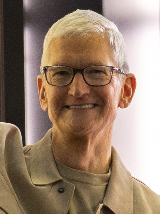 Portrait de Tim Cook