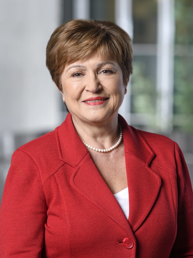 Kristalina Georgieva, directrice générale du Fonds monétaire international.