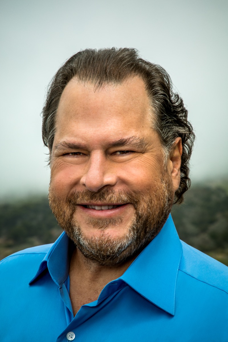 Marc Benioff, directeur général de Salesforce.