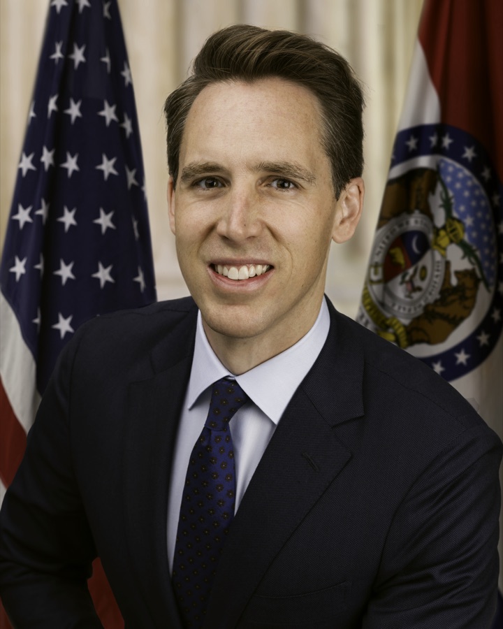 Josh Hawley, sénateur du Missouri.
