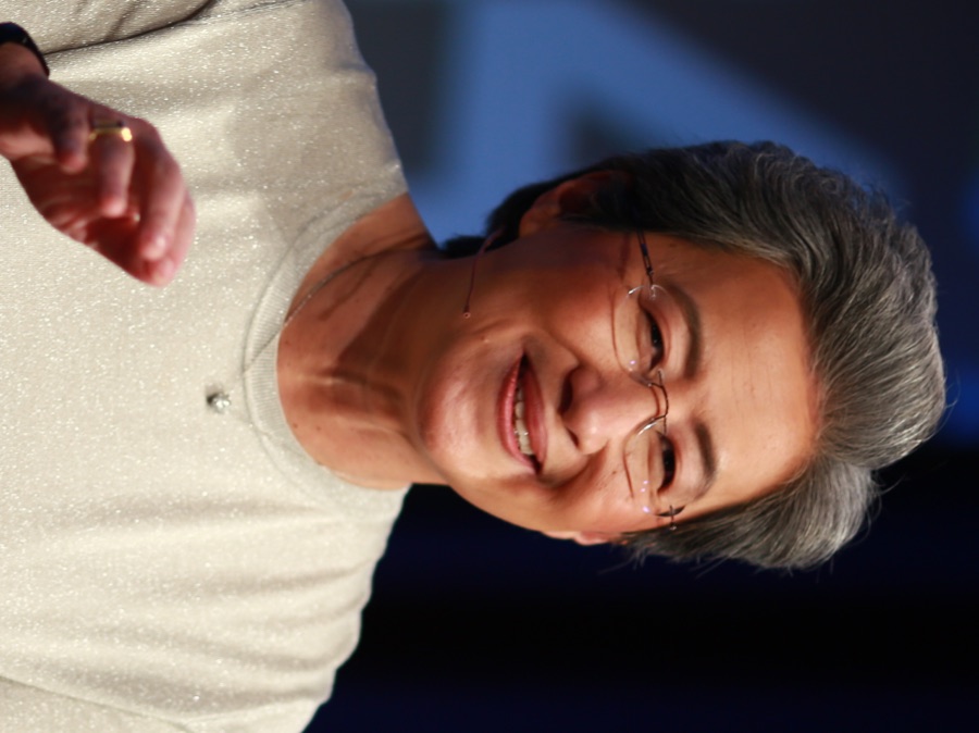 Lisa Su, présidente-directrice générale d'AMD.