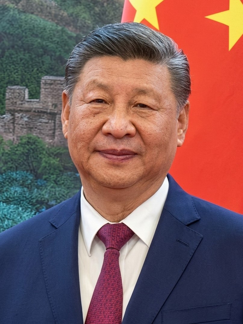 Xi Jinping, président de la République populaire de Chine.
